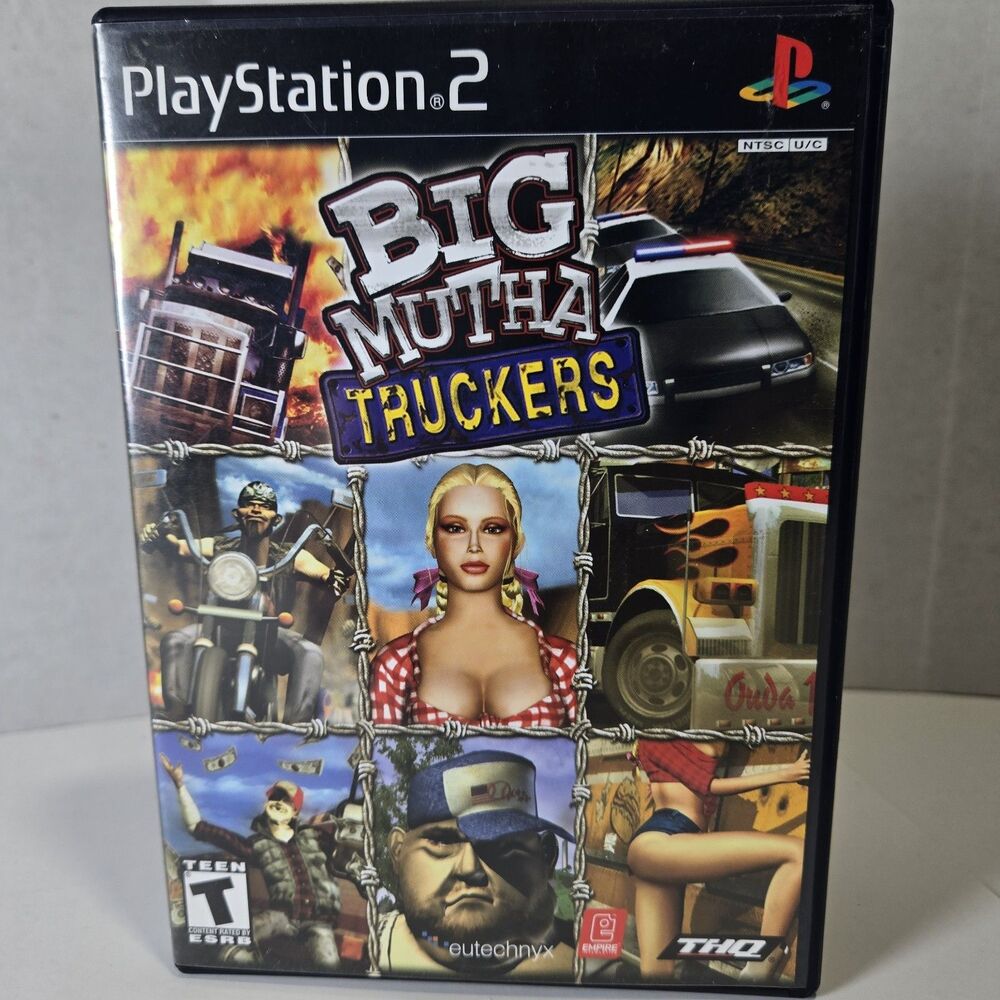 Big Mutha Truckers - PlayStation 2 (PS2) Complete In Box (CIB)